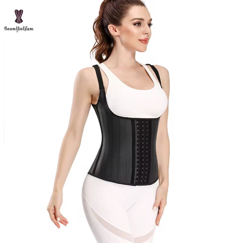 Corset 100% latex avec bretelle