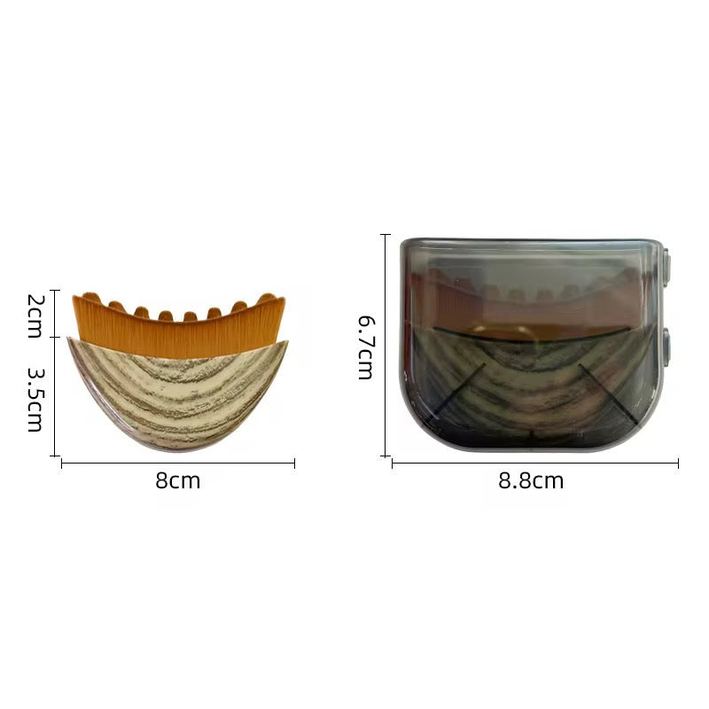 Brosse lymphatique faciale